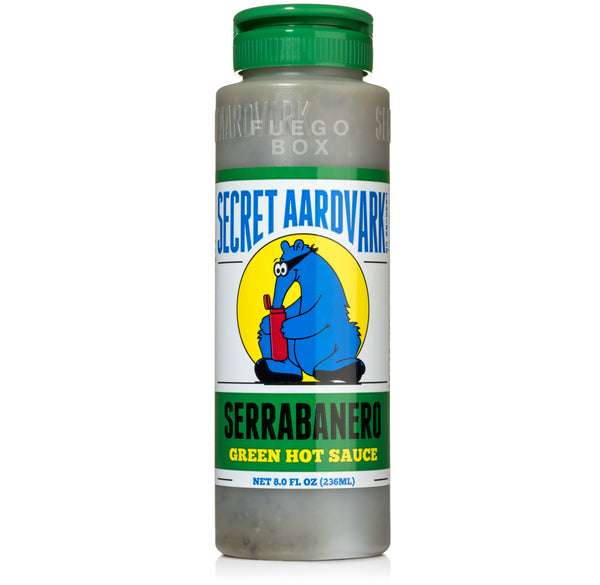 Secret Aardvark Serrabanero Hot Sauce – Fuego Box