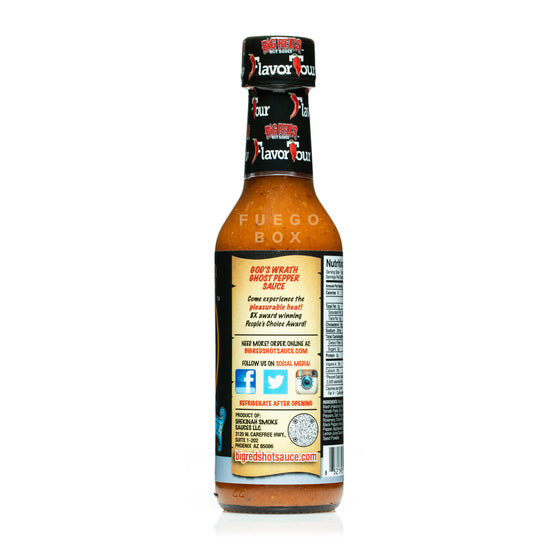 Big Red's God's Wrath Hot Sauce