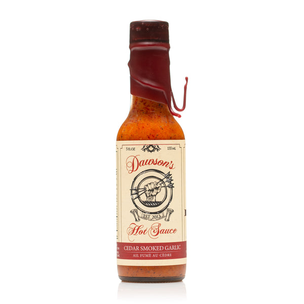 Dawson's Cedar Smoked Garlic Hot Sauce – Fuego Box