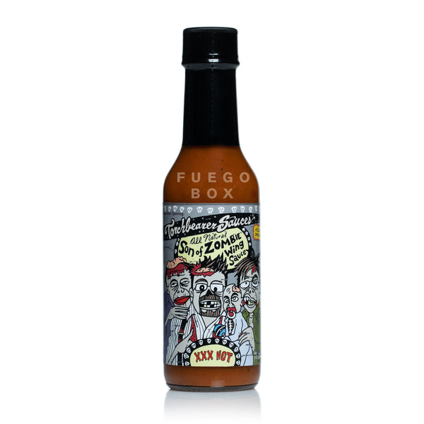 Torchbearer Sauces Son Of Zombie Hot Sauce Fuego Box 